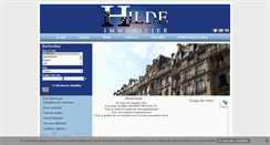 Desktop Screenshot of hilde-immo.com